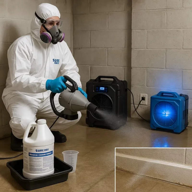 Sanitization and Odor Removal process in Chico, CA