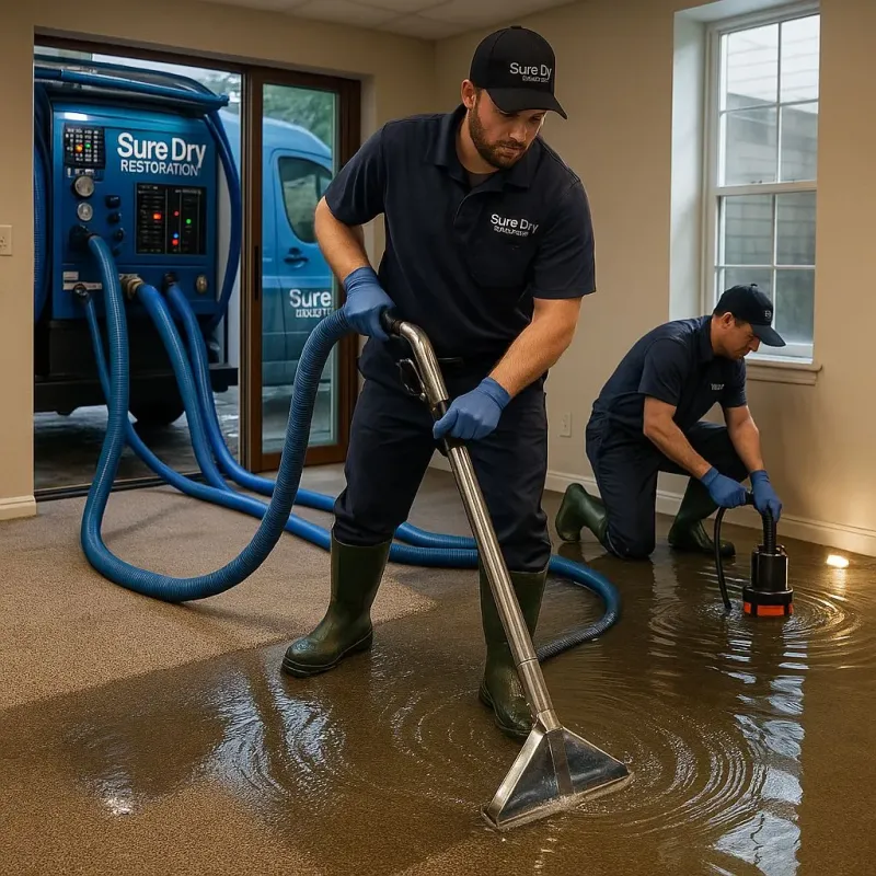 Water Extraction and Removal process in Chico, CA